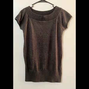 Byline Fitted Dark Grey Sweater